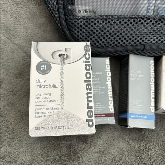 Dermalogica Skincare Set with Gray Mesh Bag - Picture 2 of 5